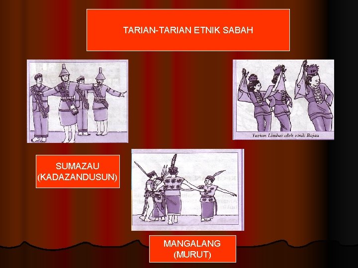TARIAN-TARIAN ETNIK SABAH SUMAZAU (KADAZANDUSUN) MANGALANG (MURUT) 