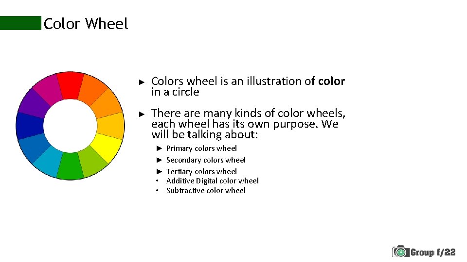 Color Wheel ► ► Colors wheel is an illustration of color in a circle