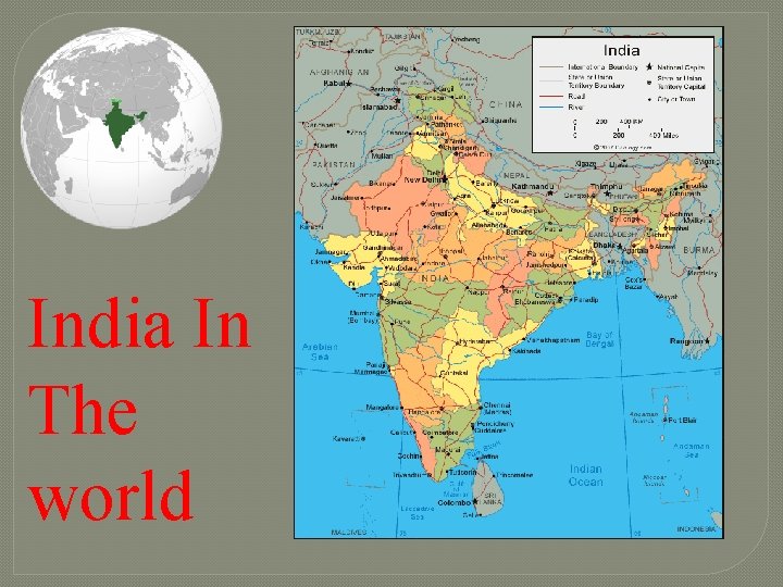 India In The world 