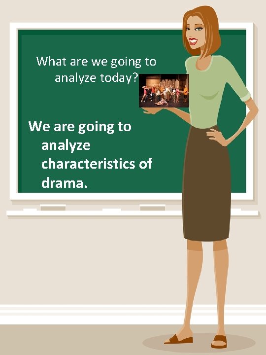 What are we going to analyze today? We are going to analyze characteristics of