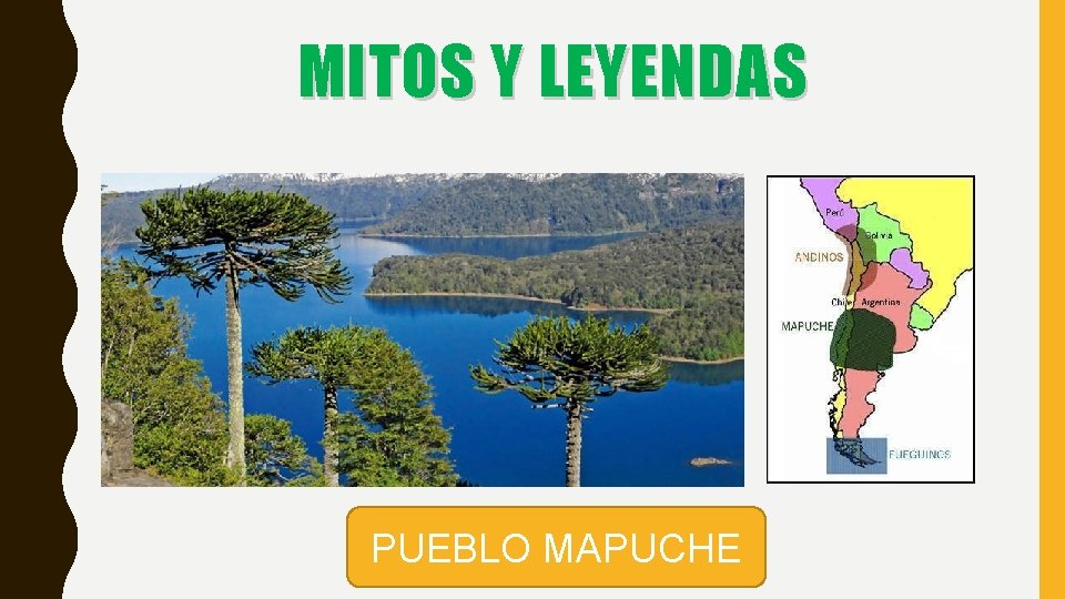 MITOS Y LEYENDAS PUEBLO MAPUCHE 