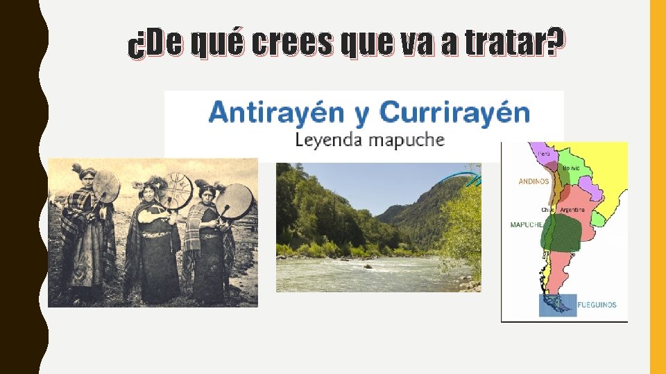 ¿De qué crees que va a tratar? 