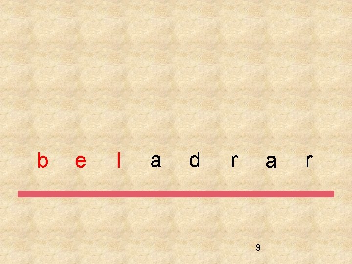 b e l a d r a 9 r 
