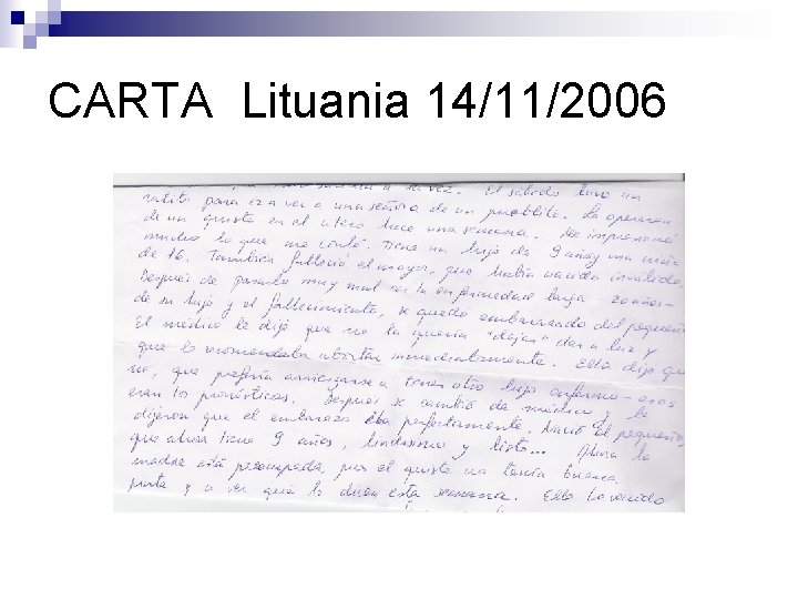 CARTA Lituania 14/11/2006 