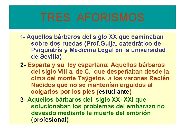 TRES AFORISMOS 1 - Aquellos bárbaros del siglo XX que caminaban sobre dos ruedas