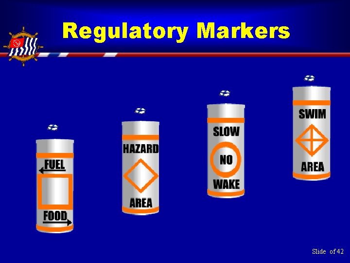 Regulatory Markers Slide of 42 