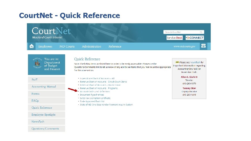Court. Net - Quick Reference 