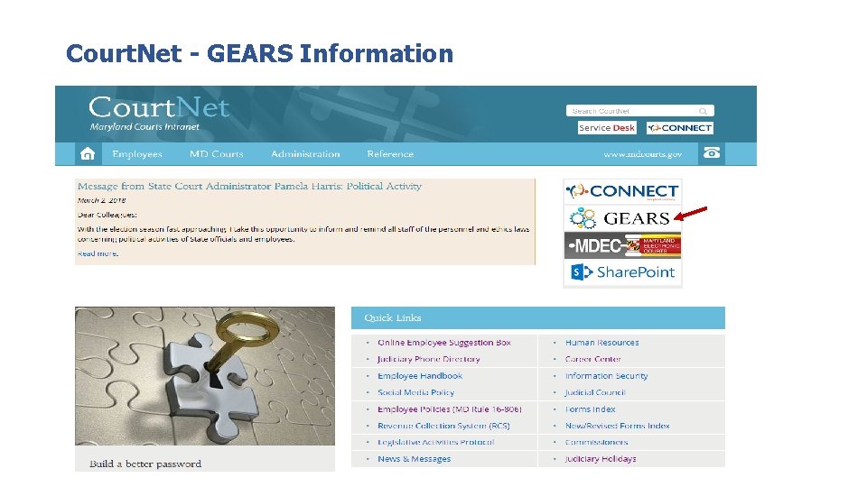 Court. Net - GEARS Information 