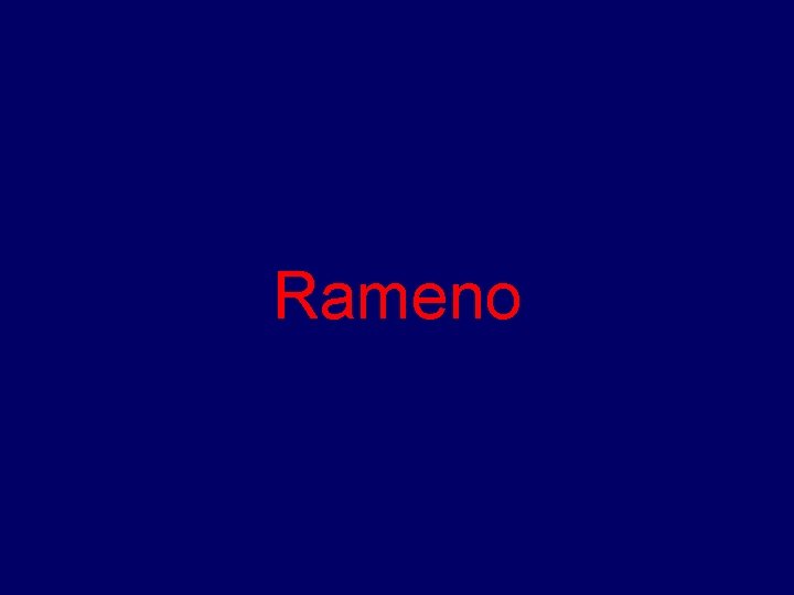 Rameno 