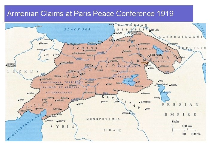 Armenian Claims at Paris Peace Conference 1919 