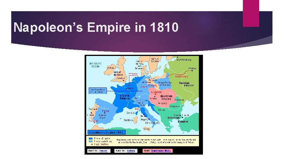 Napoleon’s Empire in 1810 