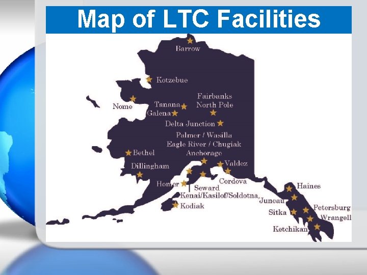 Map of LTC Facilities 