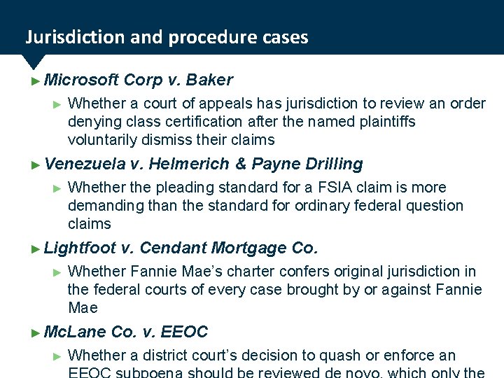 Jurisdiction and procedure cases ► Microsoft ► Corp v. Baker Whether a court of