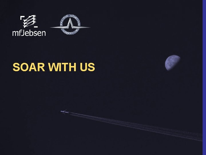 SOAR WITH US 