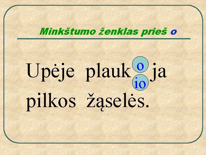 Minkštumo ženklas prieš o o plauk io Upėje ja pilkos žąselės. 