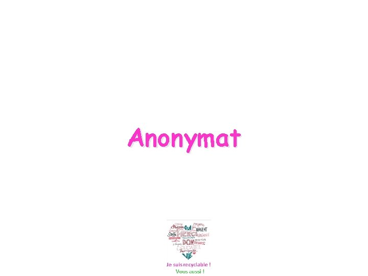 Anonymat 