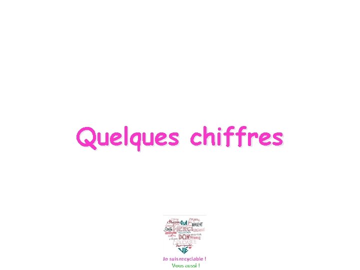 Quelques chiffres 