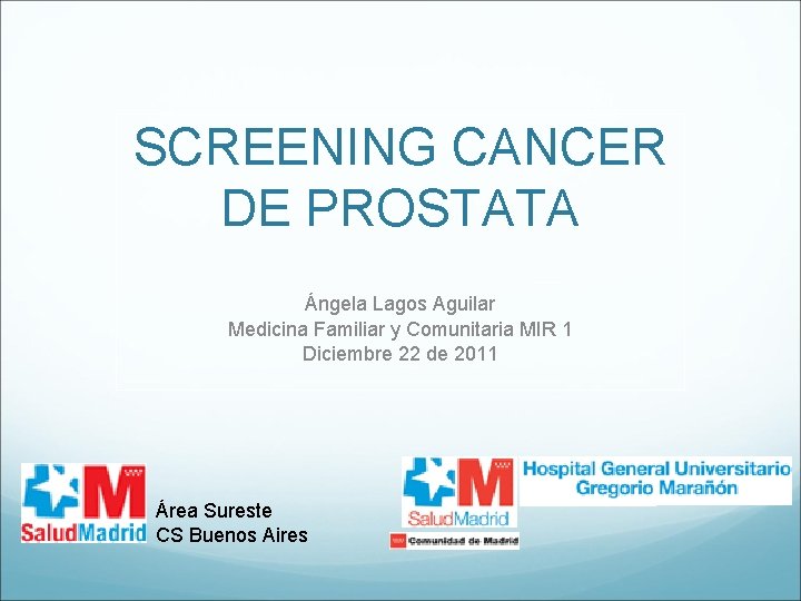 screening prostatico)