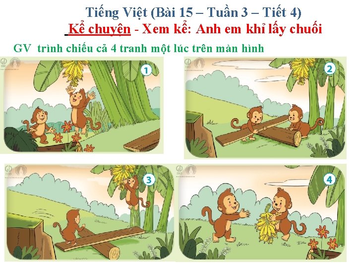Tiếng Việt (Bài 15 – Tuần 3 – Tiết 4) Kể chuyện - Xem