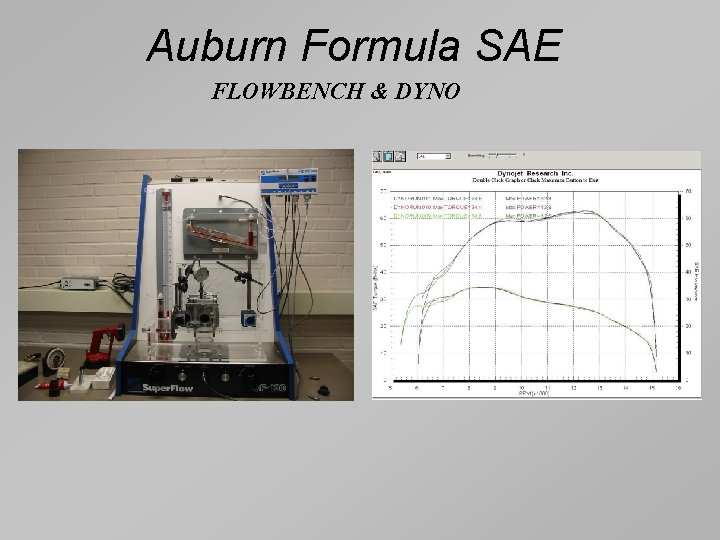 Auburn Formula SAE FLOWBENCH & DYNO 