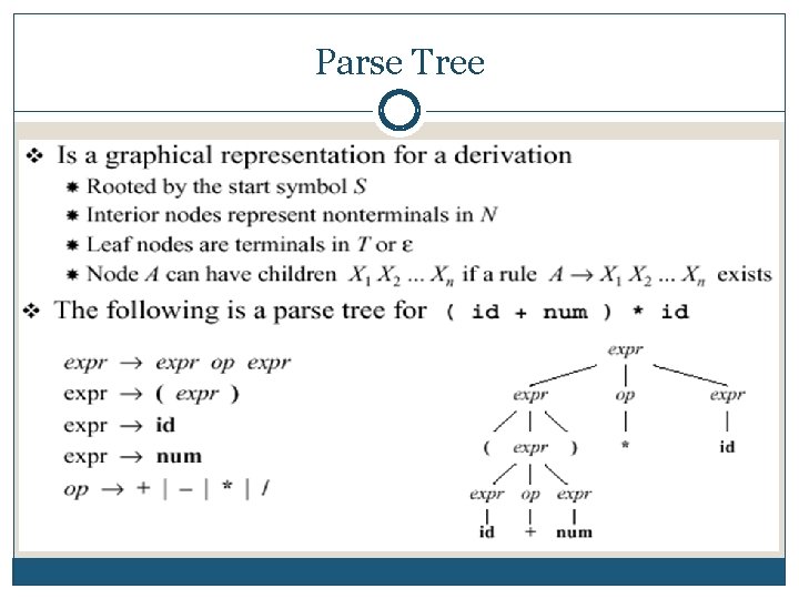 Parse Tree 