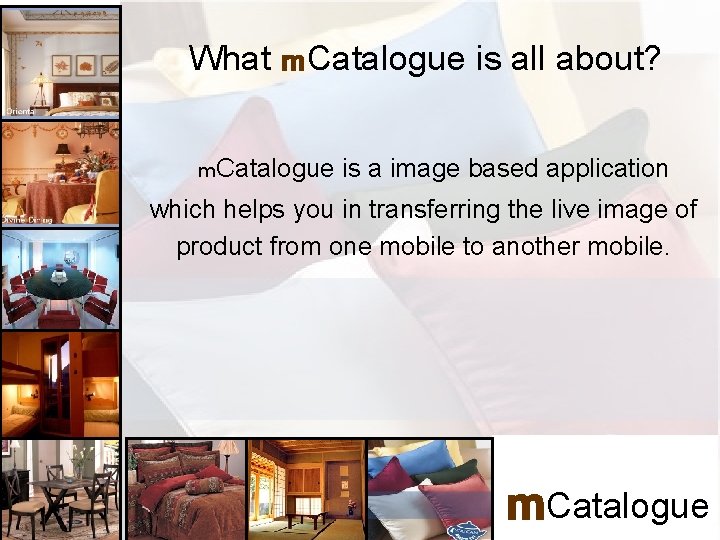 What m. Catalogue is all about? What catalog all about? m. Catalogue is a