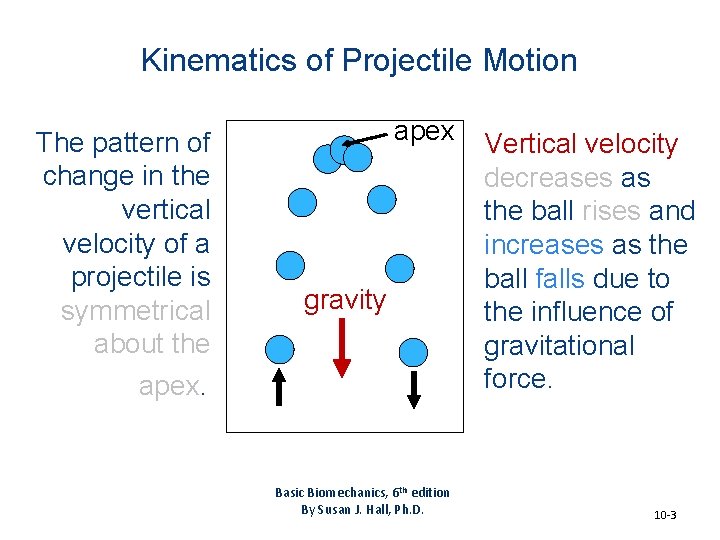Chapter 10 Linear Kinematics of Human Movement Basic