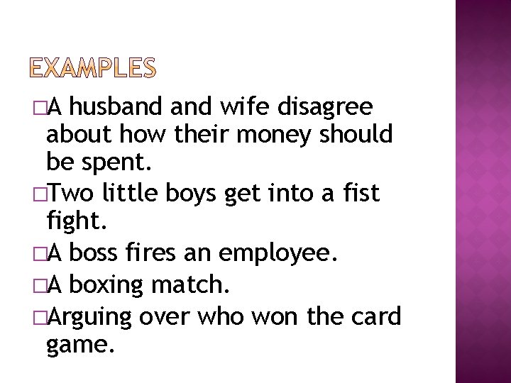 �A husband wife disagree about how their money should be spent. �Two little boys �A husband wife disagree about how their money should be spent. �Two little boys