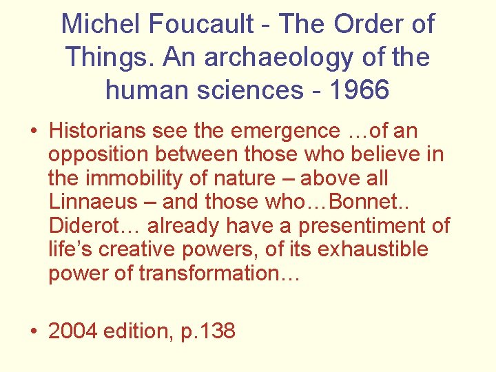 Michel Foucault - The Order of Things. An archaeology of the human sciences -