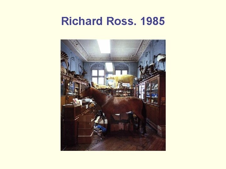 Richard Ross. 1985 