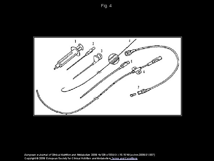 Fig. 4 European e-Journal of Clinical Nutrition and Metabolism 2009 4 e 128 -e