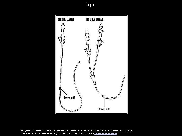 Fig. 6 European e-Journal of Clinical Nutrition and Metabolism 2009 4 e 128 -e