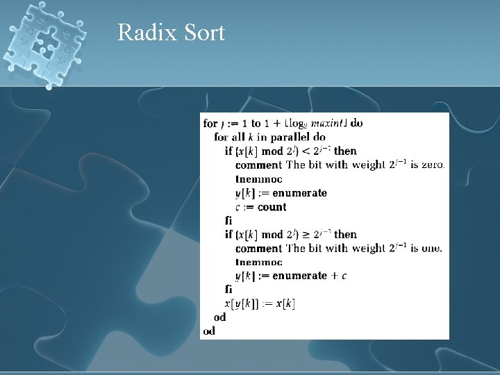 Radix Sort 