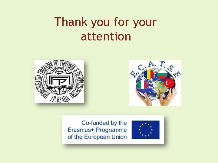 Thank you for your attention 