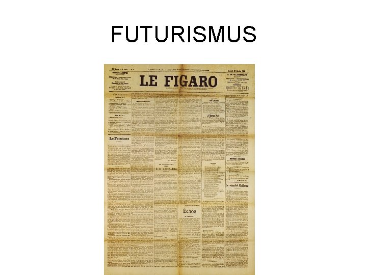 FUTURISMUS 