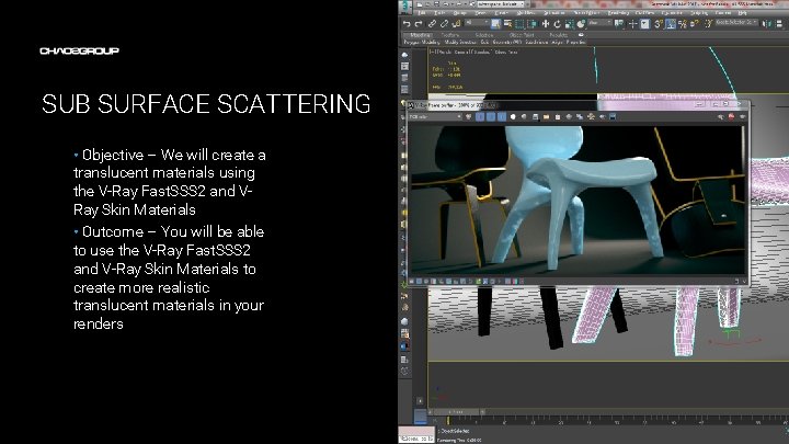 SUB SURFACE SCATTERING • Objective – We will create a translucent materials using the