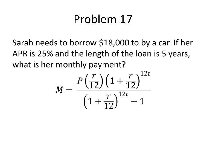 Problem 17 • 