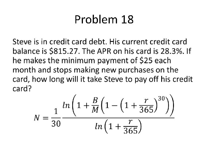 Problem 18 • 