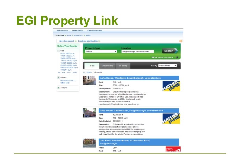 EGI Property Link 