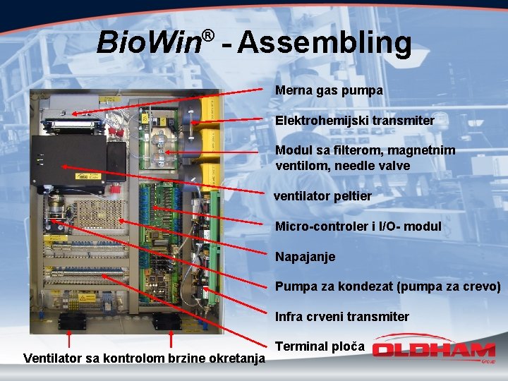 Bio. Win - Assembling ® Merna gas pumpa Elektrohemijski transmiter Modul sa filterom, magnetnim