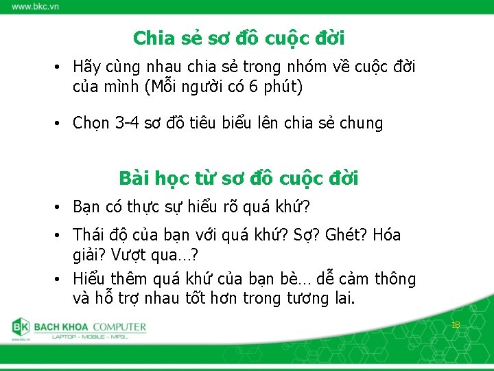 Chia sẻ sơ đồ cuộc đời • Hãy cùng nhau chia sẻ trong nhóm