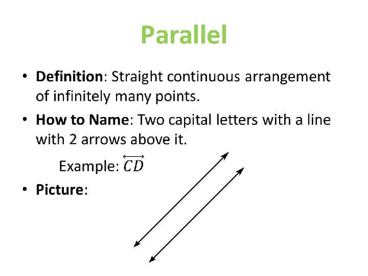 Parallel • 