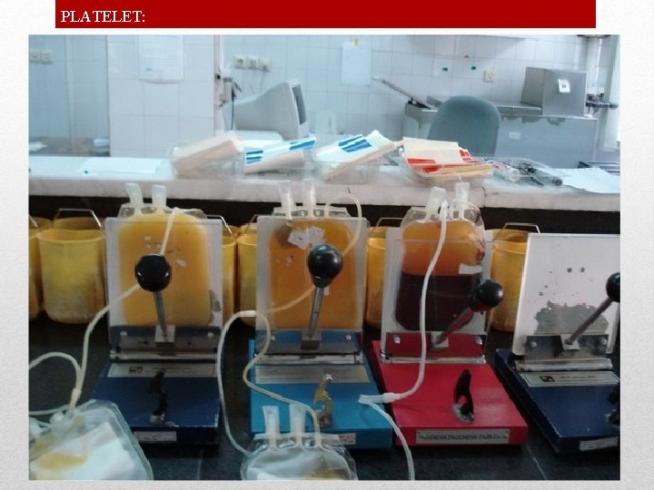 PLATELET: 