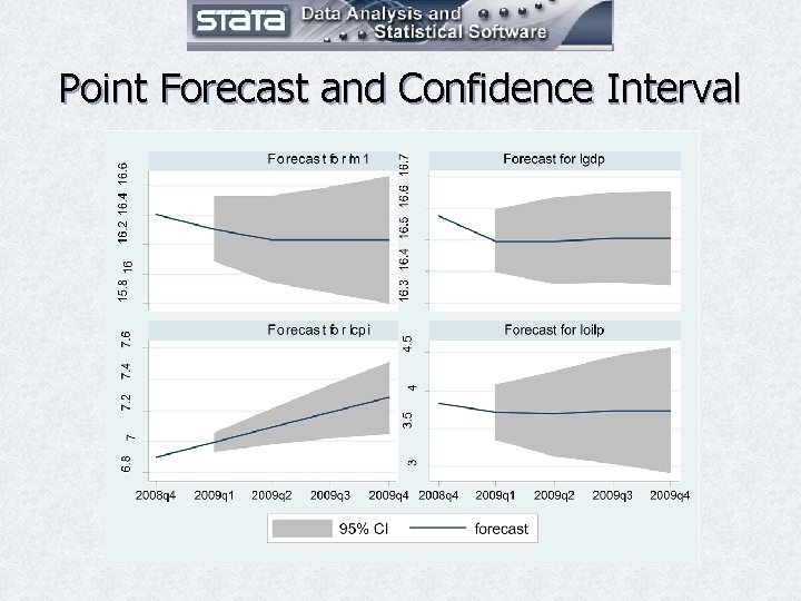 Point Forecast and Confidence Interval 