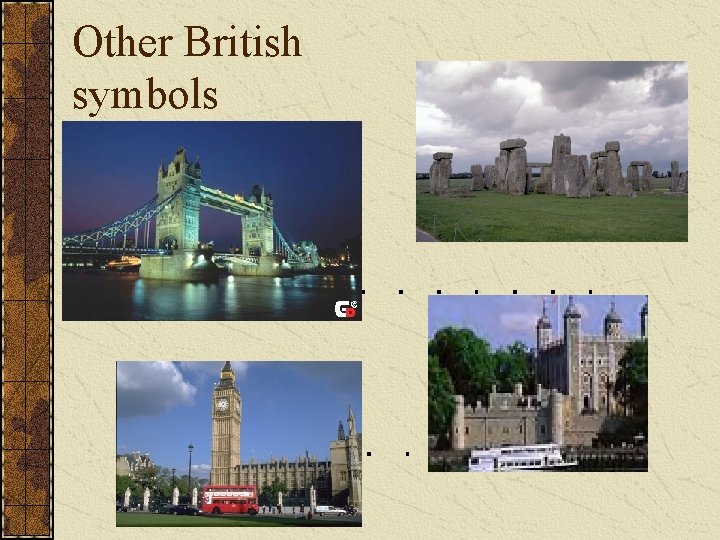 Other British symbols 