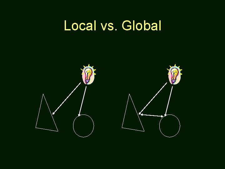 Local vs. Global 