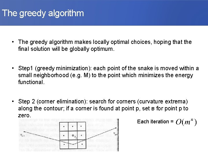 The greedy algorithm • The greedy algorithm makes locally optimal choices, hoping that the