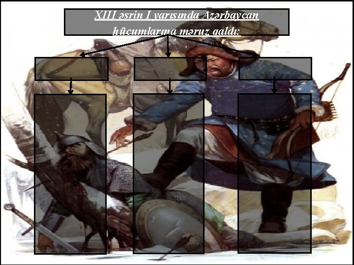 XIII əsrin I yarısında Azərbaycan hücumlarına məruz qaldı: 