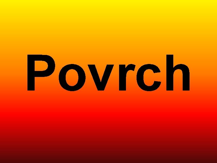 Povrch 