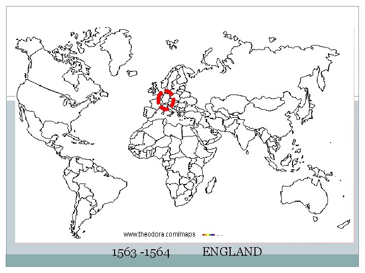  1563 -1564 ENGLAND 